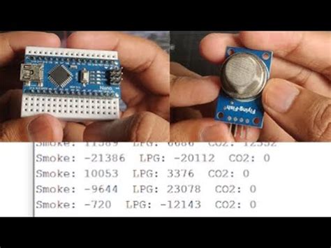 How To Use MQ2 Gas Sensor With Arduino And Serial Monitor YouTube