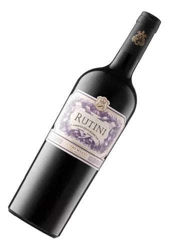 Vino Tinto Rutini Wines Cabernet Franc Malbec Botella X750cc