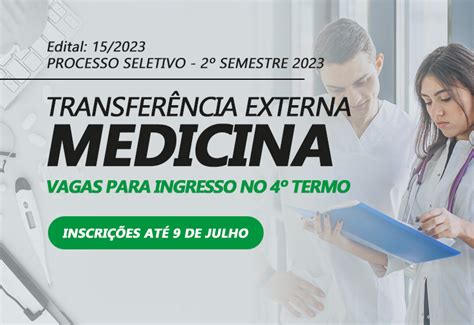 Centro Universit Rio Abre Vagas De Transfer Ncia Externa Para O Curso