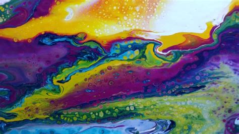 Technique De La Peinture Fluide Tout Sur L Acrylic Pouring Artykha