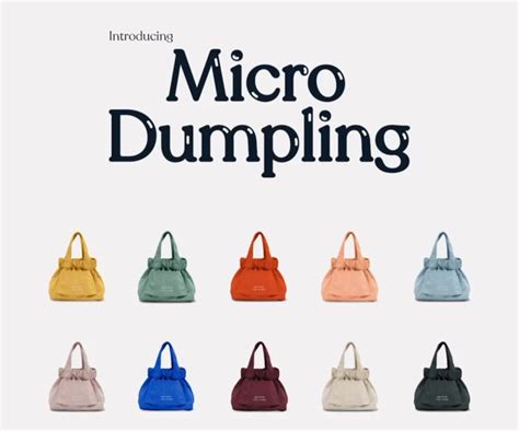 Instock All Colours Bnwt Authentic Beyond The Vinesbtv Micro Dumpling Bag Womens Fashion