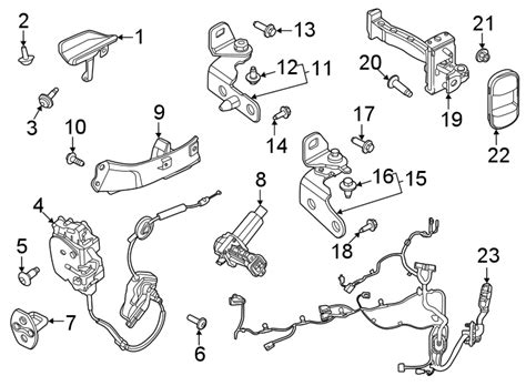 Ford Mustang Mach E Lock Latch Actuator Mustang Mach E Right