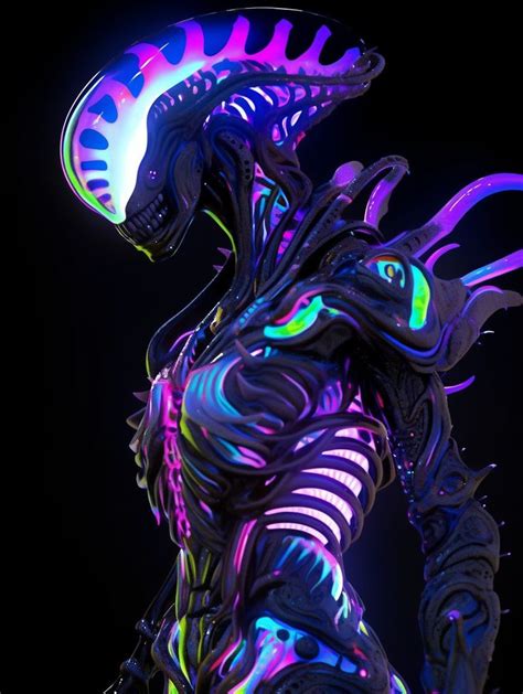 space alien, xenomorph, futuristic, concept art, worlds best art ,full body | Futuristic concept ...