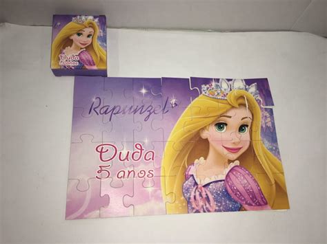 Quebra Cabeça Rapunzel Elo7 Produtos Especiais