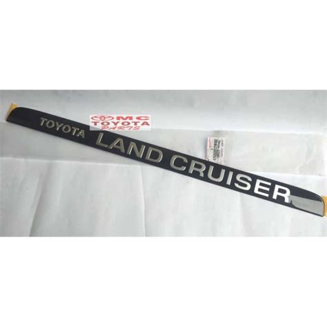 Jual Emblem Logo Bagasi Belakang Toyota Land Cruiser Hdj