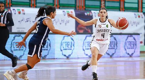 Coupe d Algérie de basket dames GS Cosider MC Alger une finale