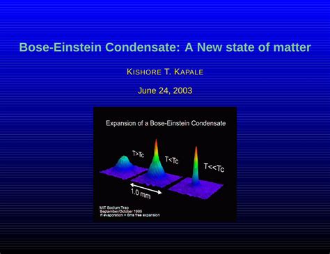 PDF Bose Einstein Condensation A New State Of Matter BOSE