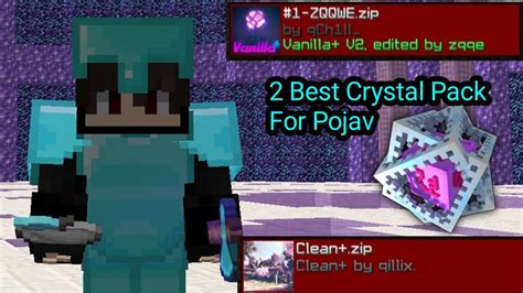 Best Crystal Pvp Texture Pack For Pojav Launcher Youtube