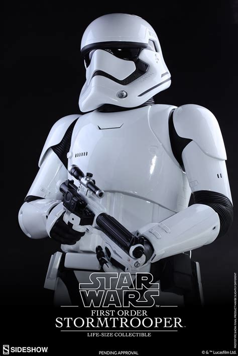 Hot Toys LMS003 STAR WARS原力覺醒第一軍團暴風兵First Order Stormtrooper 真人比例作品