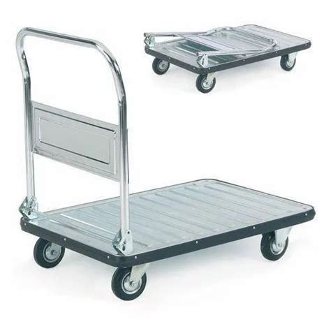 Stainless Steel Ss Platform Trolley For Material Handling At Rs