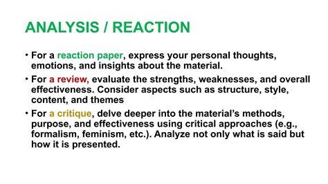 Eapp11 Shs Parts Of A Reaction Paperpptx