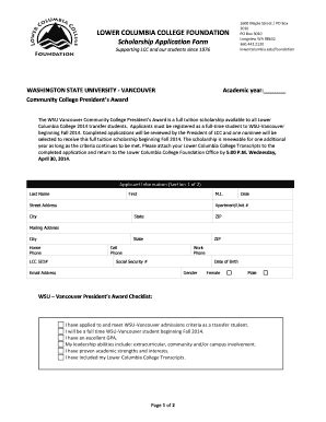 Fillable Online Lcc Ctc LOWER COLUMBIA COLLEGE FOUNDATION Lcc Ctc Fax