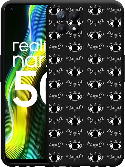 Realme Narzo 50 Hoesje Zwart I See You Designed By Cazy Bol