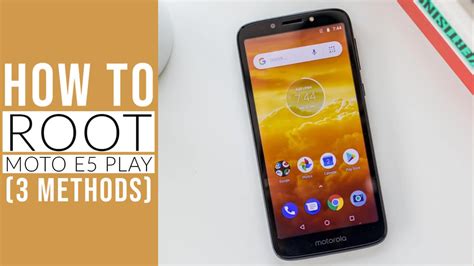 How to Root Motorola Moto E5 Play (3 Methods) | The World's Best And Worst