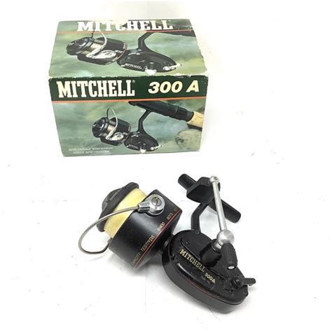 Vintage Mitchell 300a 4 2 1 Spinning Reel Made In France