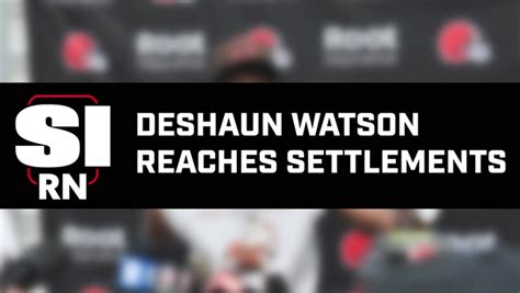 Deshaun Watson Reaches Settlements In 20 Sexual Misconduct Lawsuits Per Report Video Dailymotion