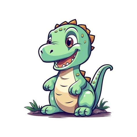 Lindo Vector De Dinosaurios Trex Vector Premium