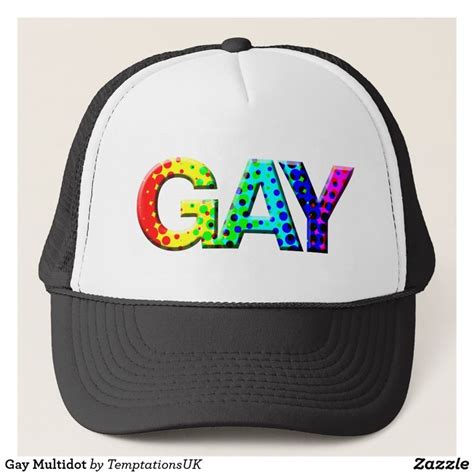 Gay Multidot Trucker Hat Trucker Hat Trucker Hats