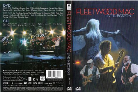 Jaquette Dvd De Fleetwood Mac Live In Boston Cin Ma Passion