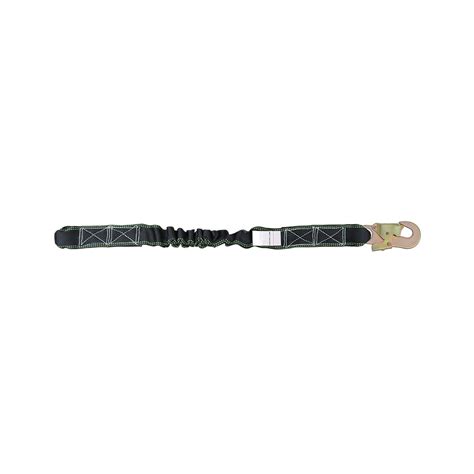 Internal Shock Absorbing Expandable Lanyard Both Side Karabiner PN 112