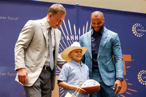 Photos: Dallas Cowboys QB Dak Prescott, Troy Aikman team up for charity