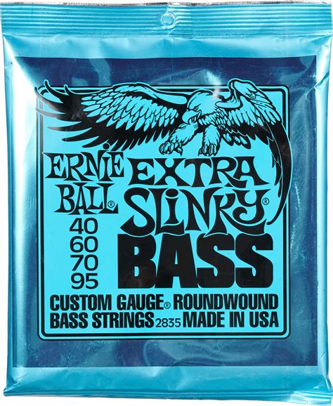 Ernie Ball Extra Slinky Nickel Wound Electric Bass Strings