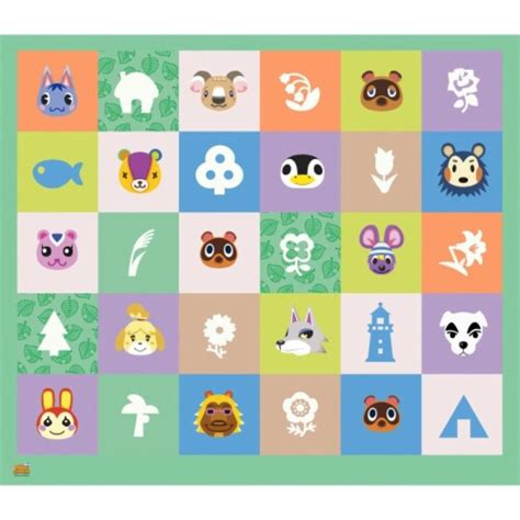 Room Mates Tap4830lg Animal Crossing Tapestry 1 Kroger