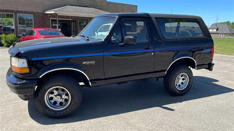 1996 Ford Bronco For Sale At Auction Mecum Auctions