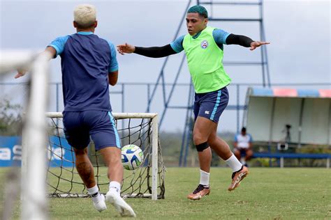 Com Treino Tático E De Finalização Bahia Encerra A Penúltima Atividade