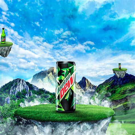 Mountain dew poster by Abdullah on Dribbble