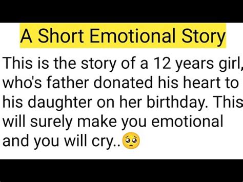 An Emotional Heart Touching Story Sad Story Moral Stories