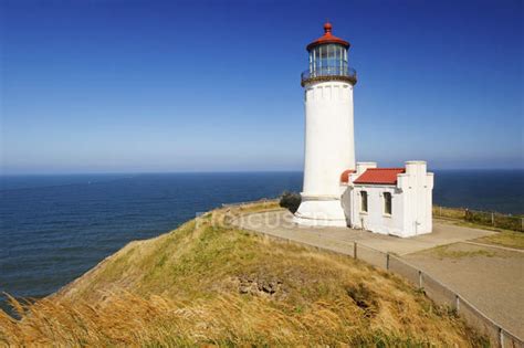 North Head Lighthouse; Ilwaco — outdoor, industry - Stock Photo ...