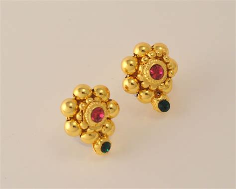 Traditional Earrings Gold Earrings Designs Traditional Earrings