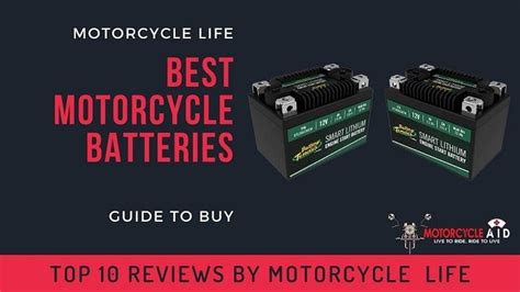 Top Best Lithium Motorcycle Battery 2023