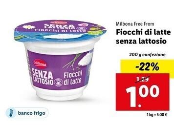 Milbona Free From Fiocchi Di Latte Senza Lattosio Offerta Di Lidl