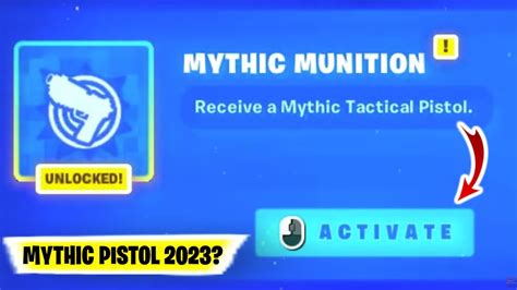 Where Is The Mythic Pistol In Fortnite How Do You Get The