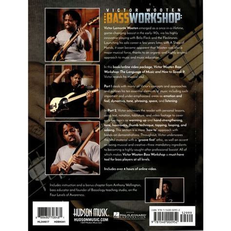 Hudson Music Victor Wooten Bass Workshop Thomann United States