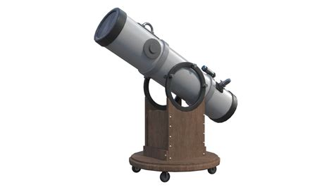 3d Telescope Turbosquid 1367619