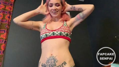 Goddess Fapcake Christmas Lingerie Try On Haul