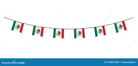 Seguro De Calidad Bandera Mexicana 10 X 15 Cm Az Flag Guirnalda 4