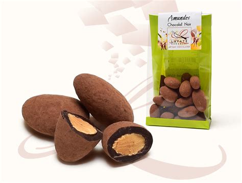 Amandes Chocolat Noir Fruits Enrob S Chocolats En Ligne