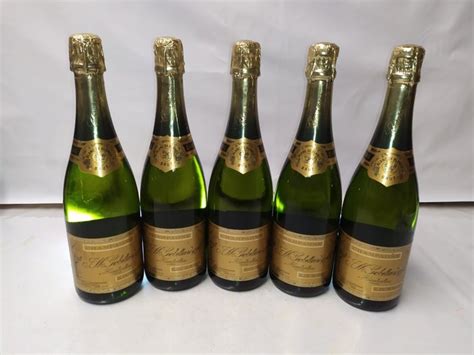 F M Gobillard Brut Champagne Blanc De Blancs 5 Bottles Catawiki