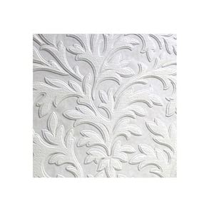 Anaglypta Wildacre Paintable Textured Vinyl White Off White Wallpaper