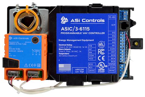 Programmable Vav Controller And Actuator Asi Controls