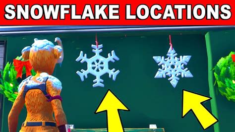 DESTROY SNOWFLAKE DECORATIONS LOCATION GUIDE Winterfest Challenges