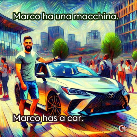 avere   italian grammar lesson