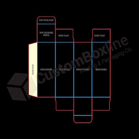 Lip Gloss Box Template Customboxline