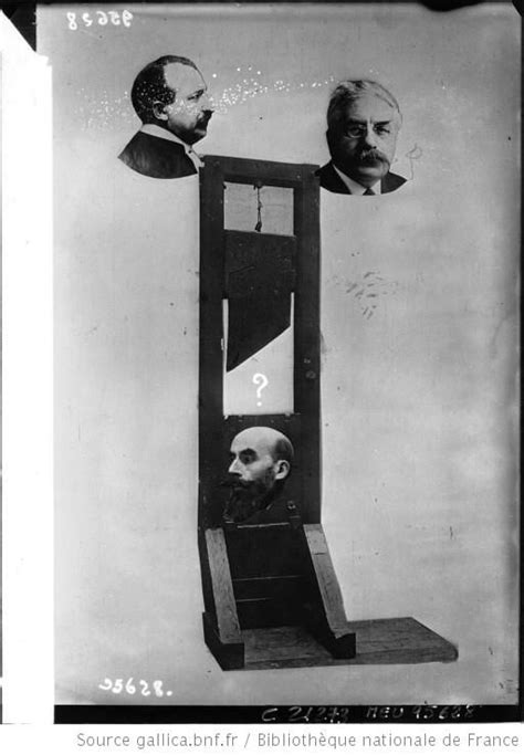 Composition Repr Sentant Henri D Sir Landru Sous La Guillotine En