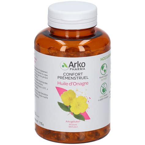 Arkopharma Arkog Lules Huile D Onagre Bio Pc S Redcare Pharmacie