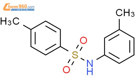 6380 03 6 4 methyl N 3 methylphenyl benzenesulfonamide化学式结构式分子式mol